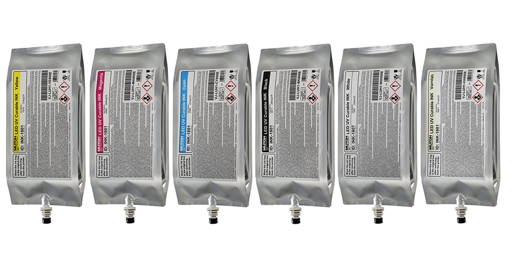 Мастило Mutoh UH21 в 800 мл пликове