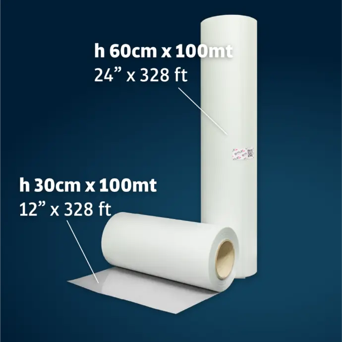 b-Flex HOT peal DTF филм, 100 м (double sided mat)