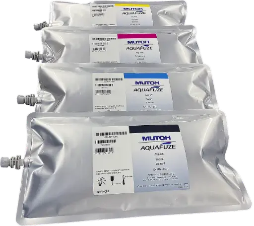 Мастило Mutoh AQUAFUZE water-based UV в 1000 мл пликове